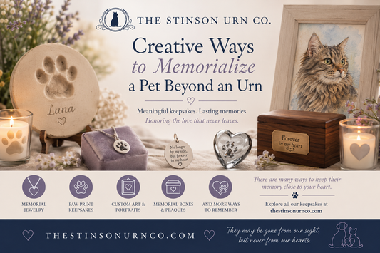 Creative Ways to Memorialize a Pet Beyond an Urn