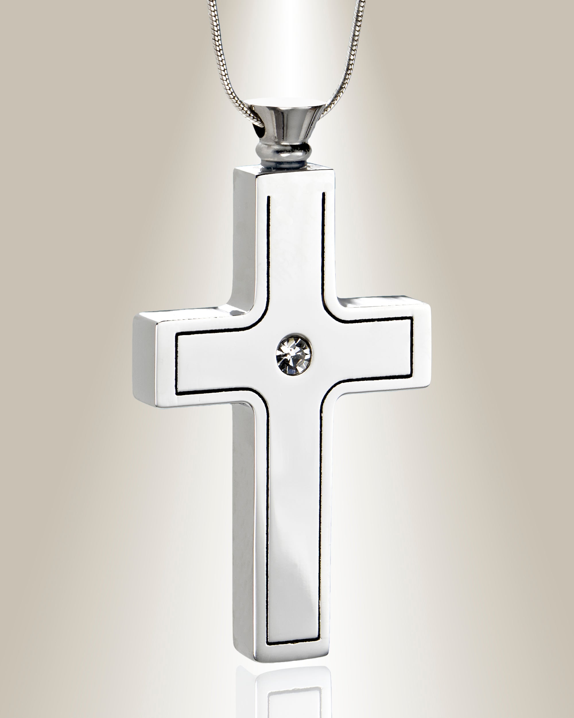 traditional cross jewelry for ashes